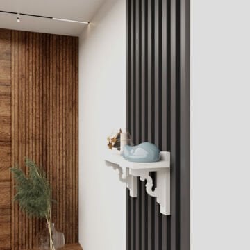 Dekoratif Duvar Rafı