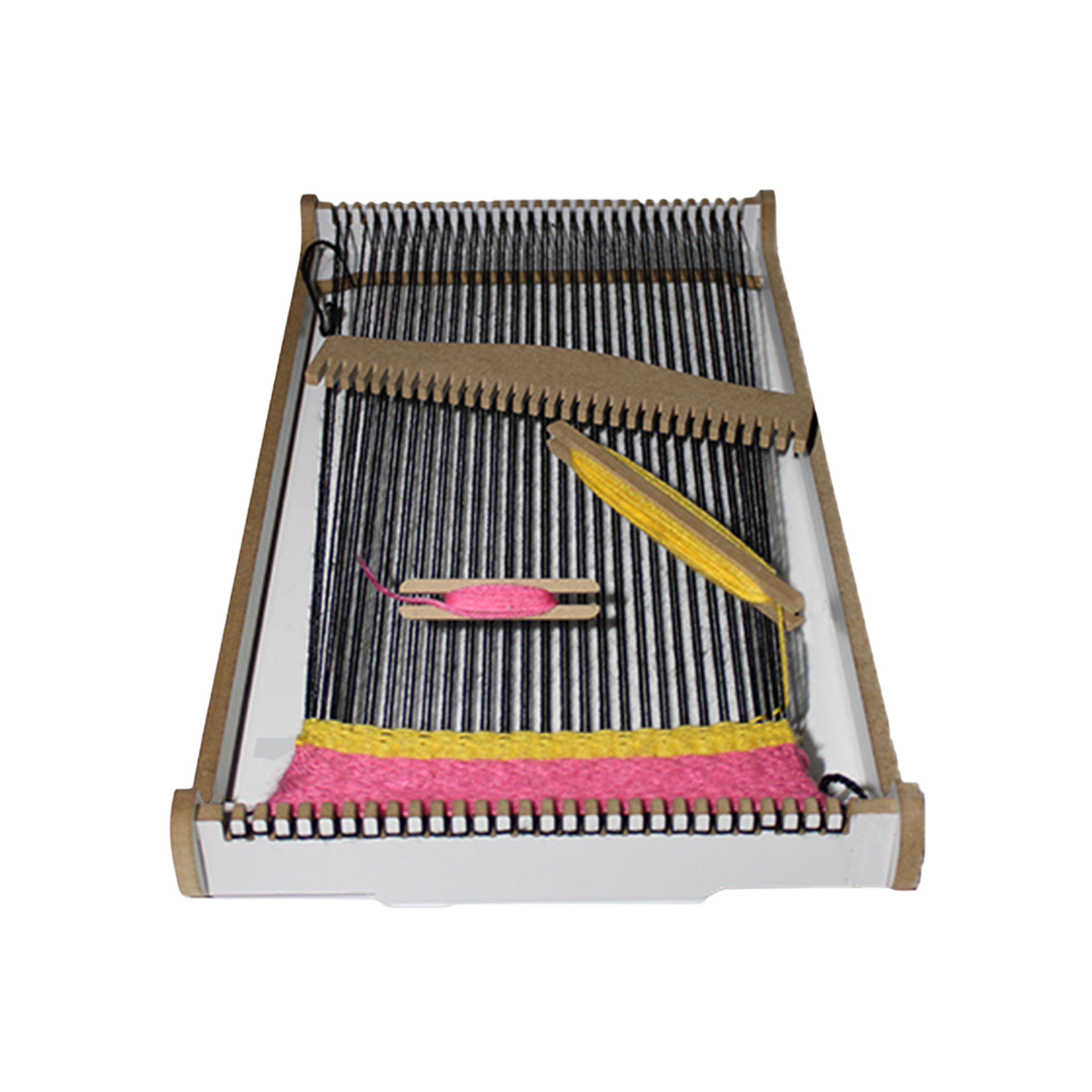 Ahşap Çocuk Halı Dokuma Tezgahı