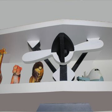 Çocuk Odası Dekoratif Uçak Raf