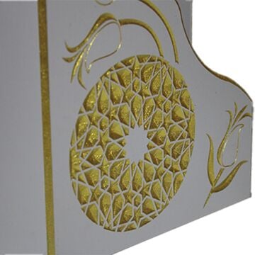 Kuran'ı Kerim Duvar Rafı Altın İşlemeli